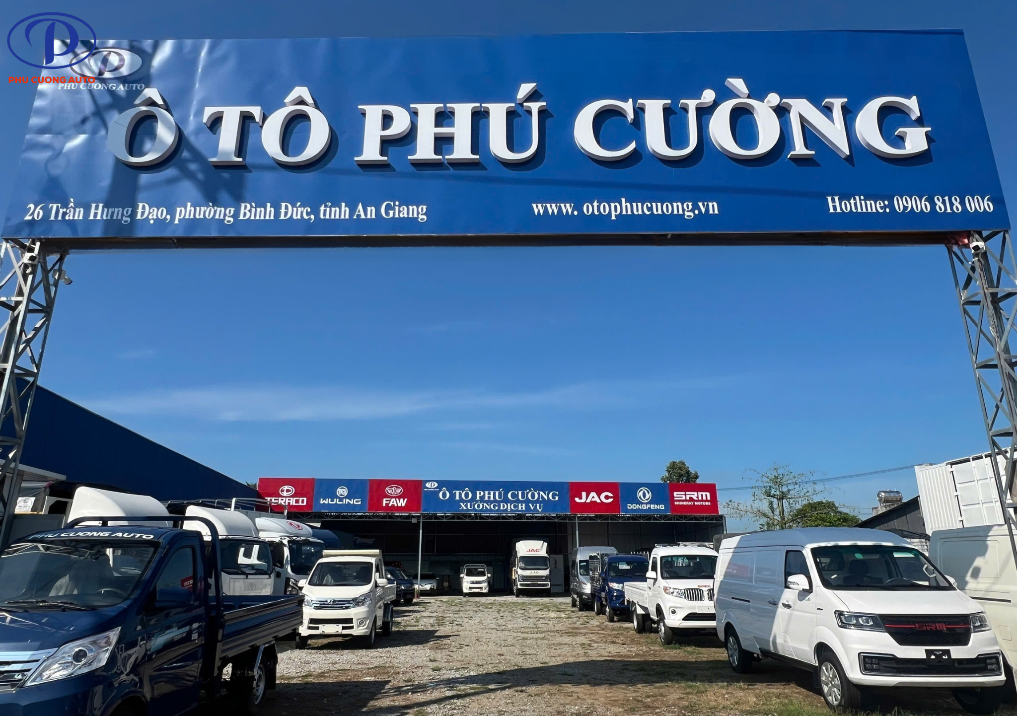 showroom ô tô phú cường an giang 