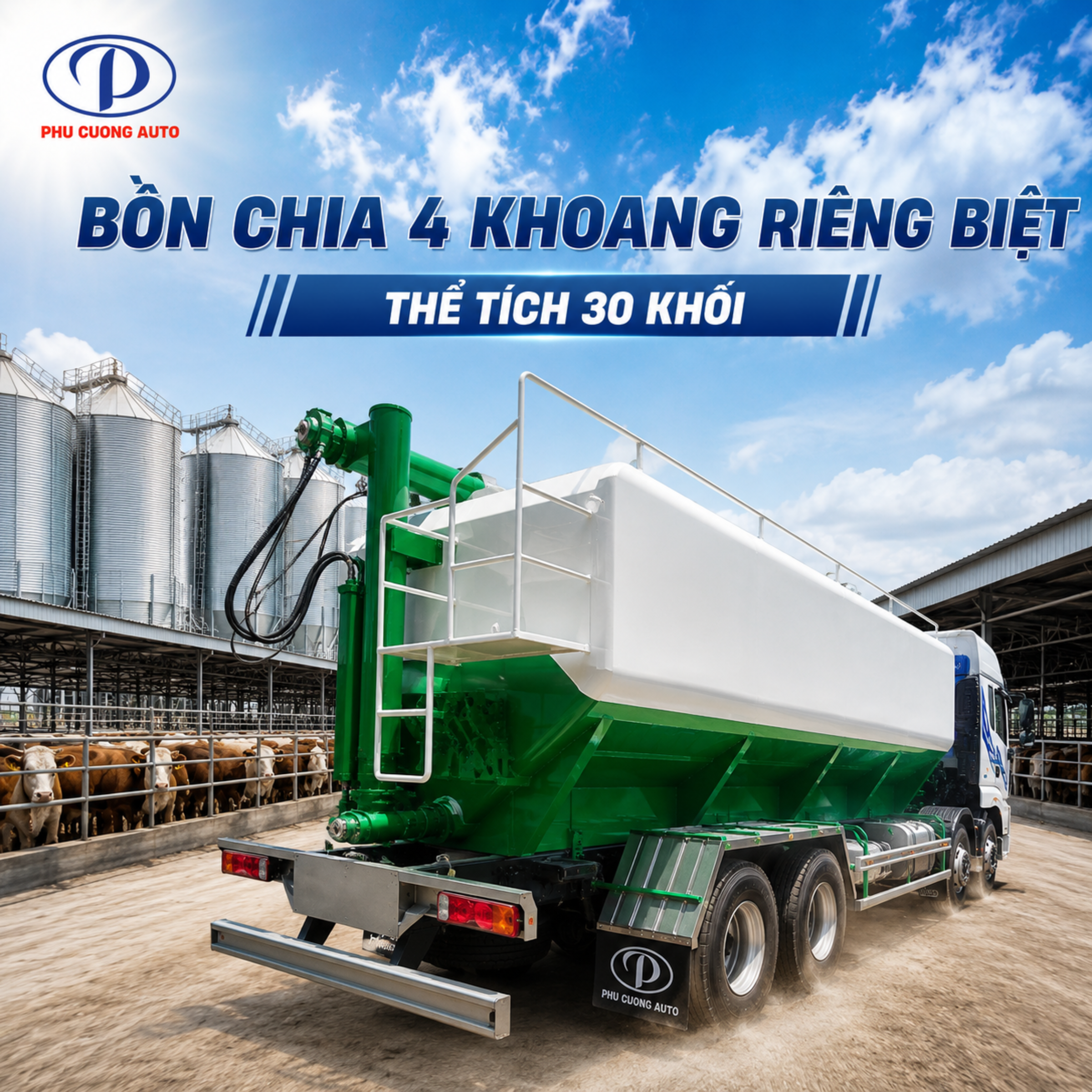thiết kế bồn cám trục vít faw jh6 4 chân
