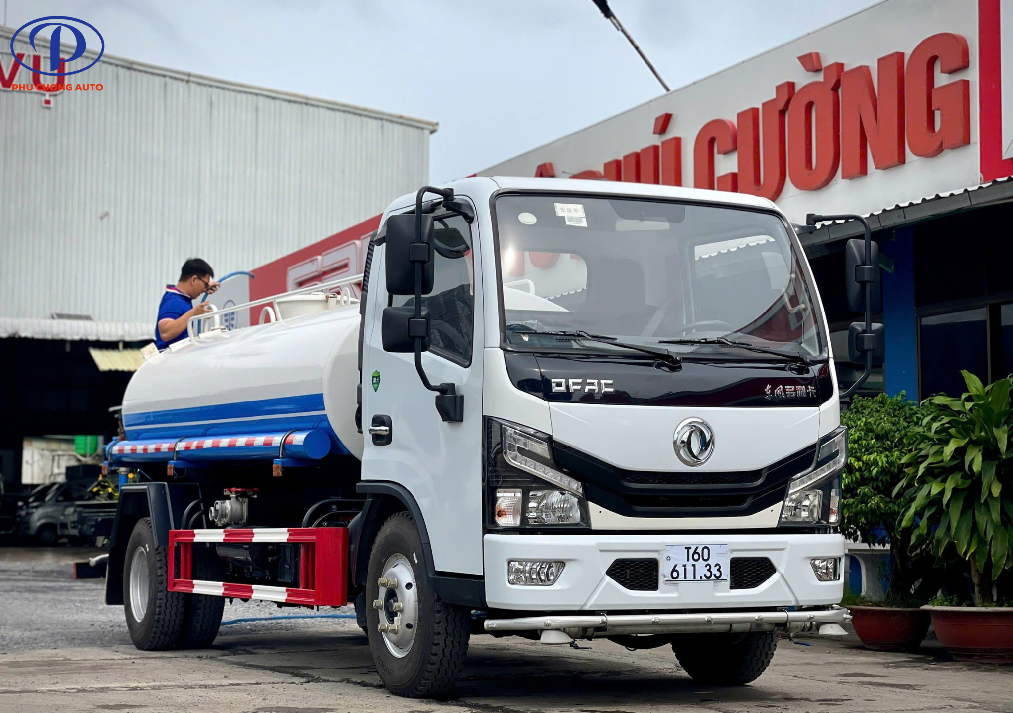 cấu tạo bồn chứa xe dongfeng 5.3 khối 