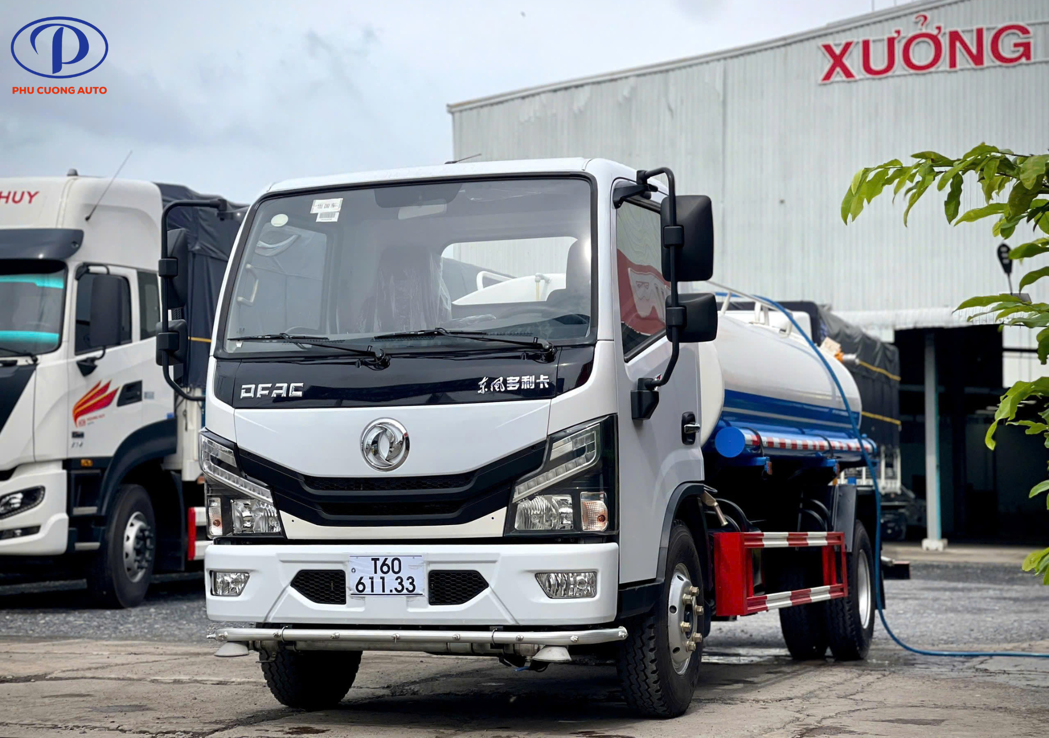 xe bồn nước 5.3 khối nhập khẩu nguyên chiếc