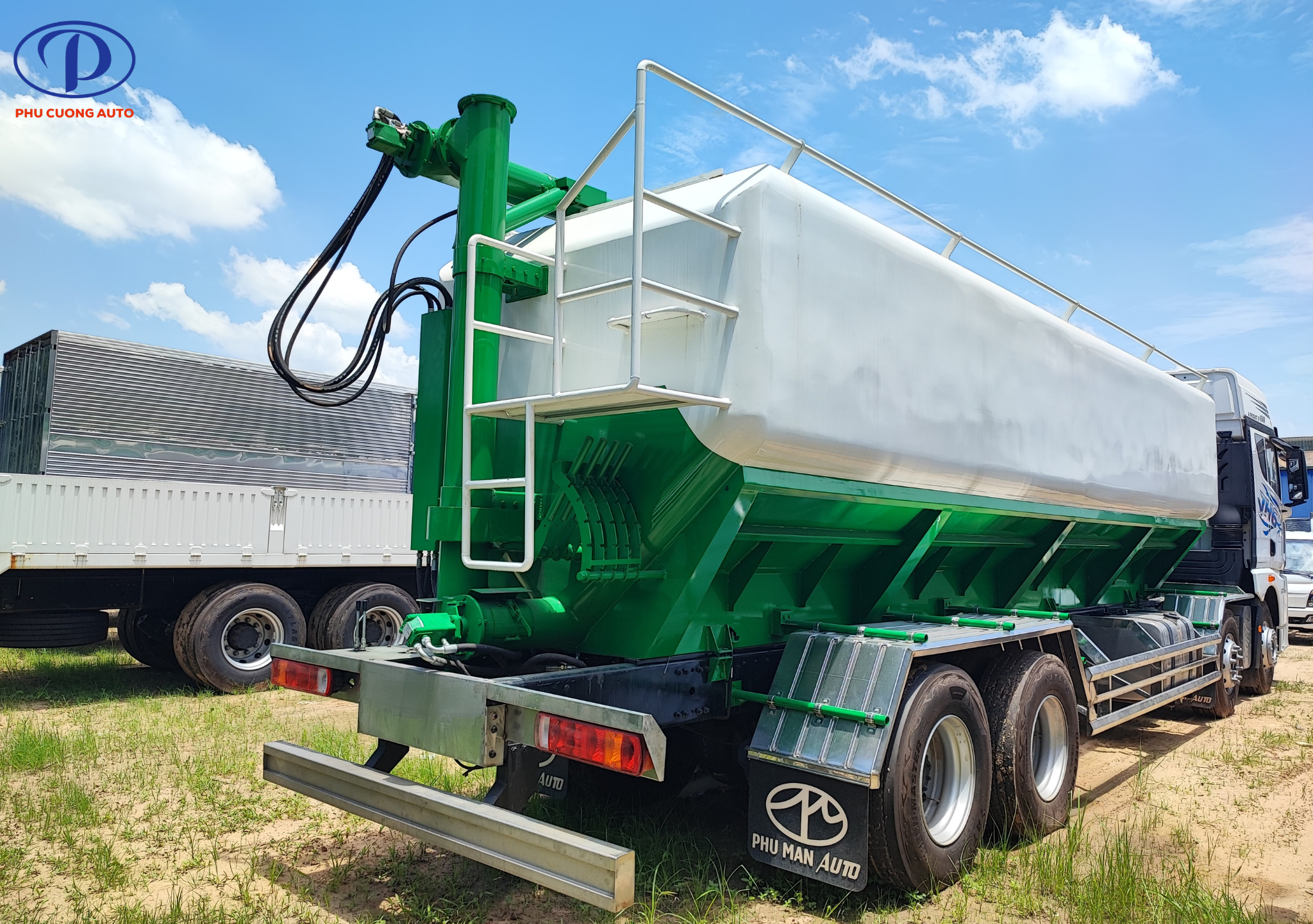 thiết kế bồn cám trục vít faw jh6 4 chân
