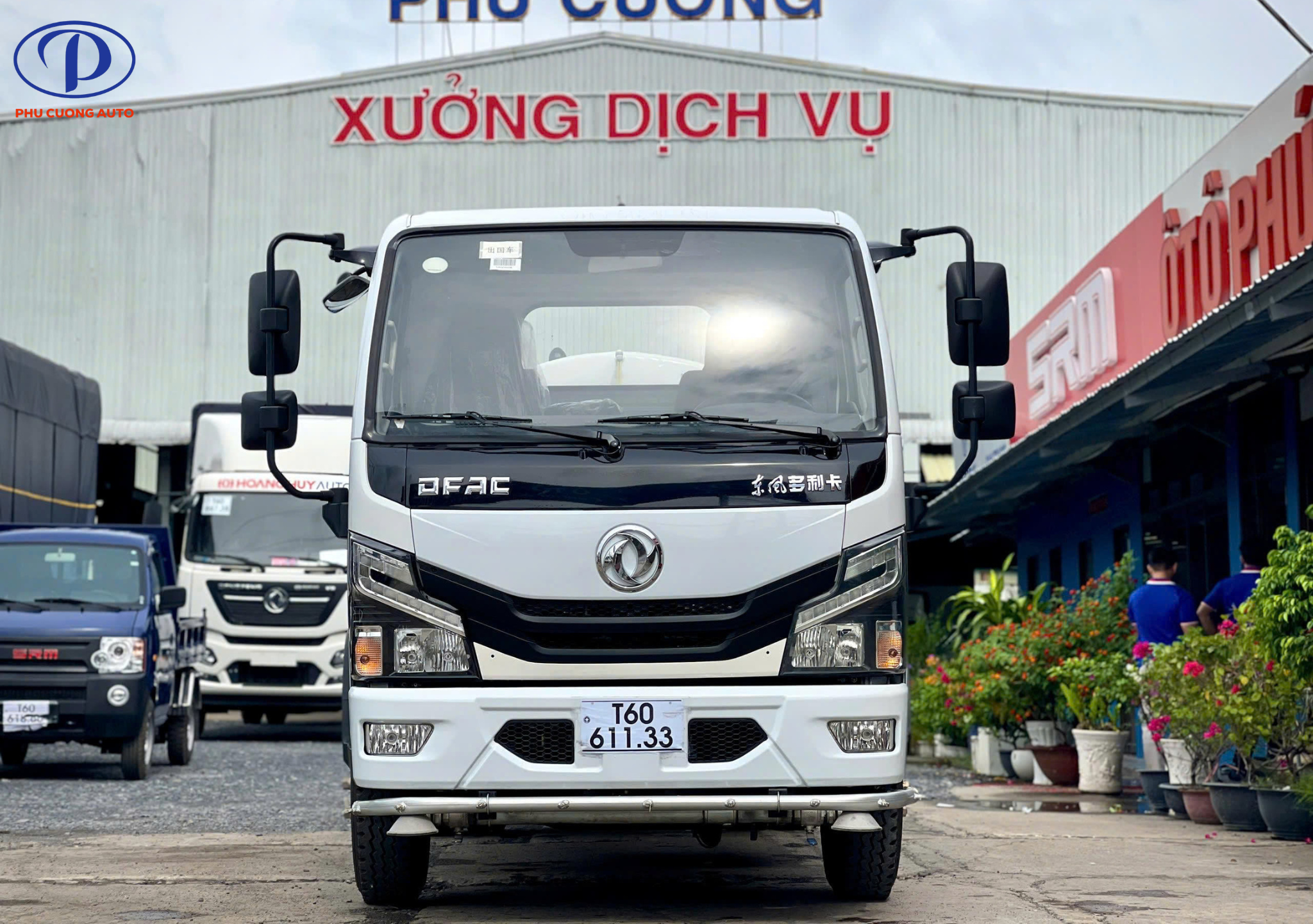 cabin xe bồn nước dongfeng 5.3 khối nhập khẩu 