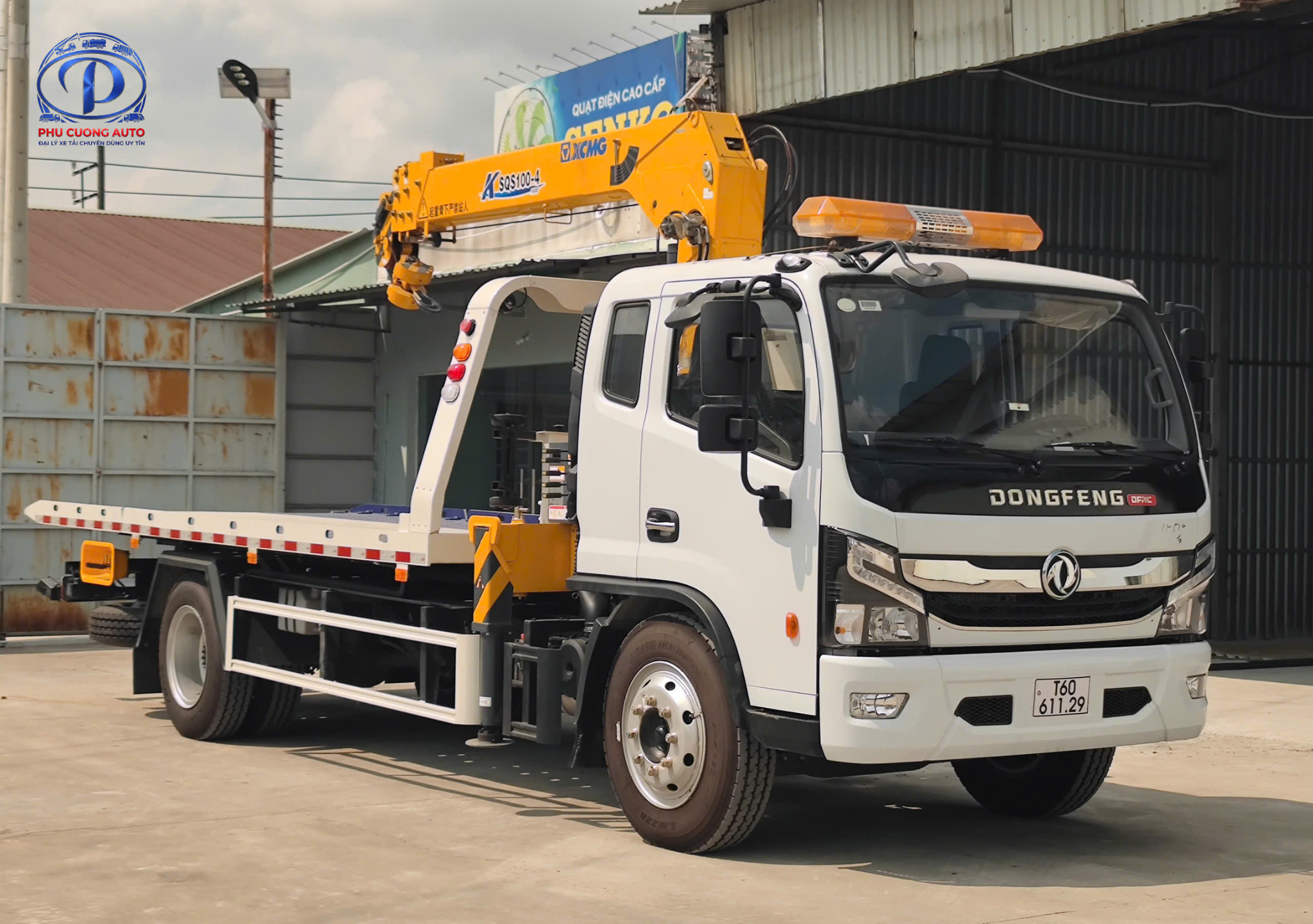 Thiết kế xe cứu hộ dongfeng 3 chức năng 