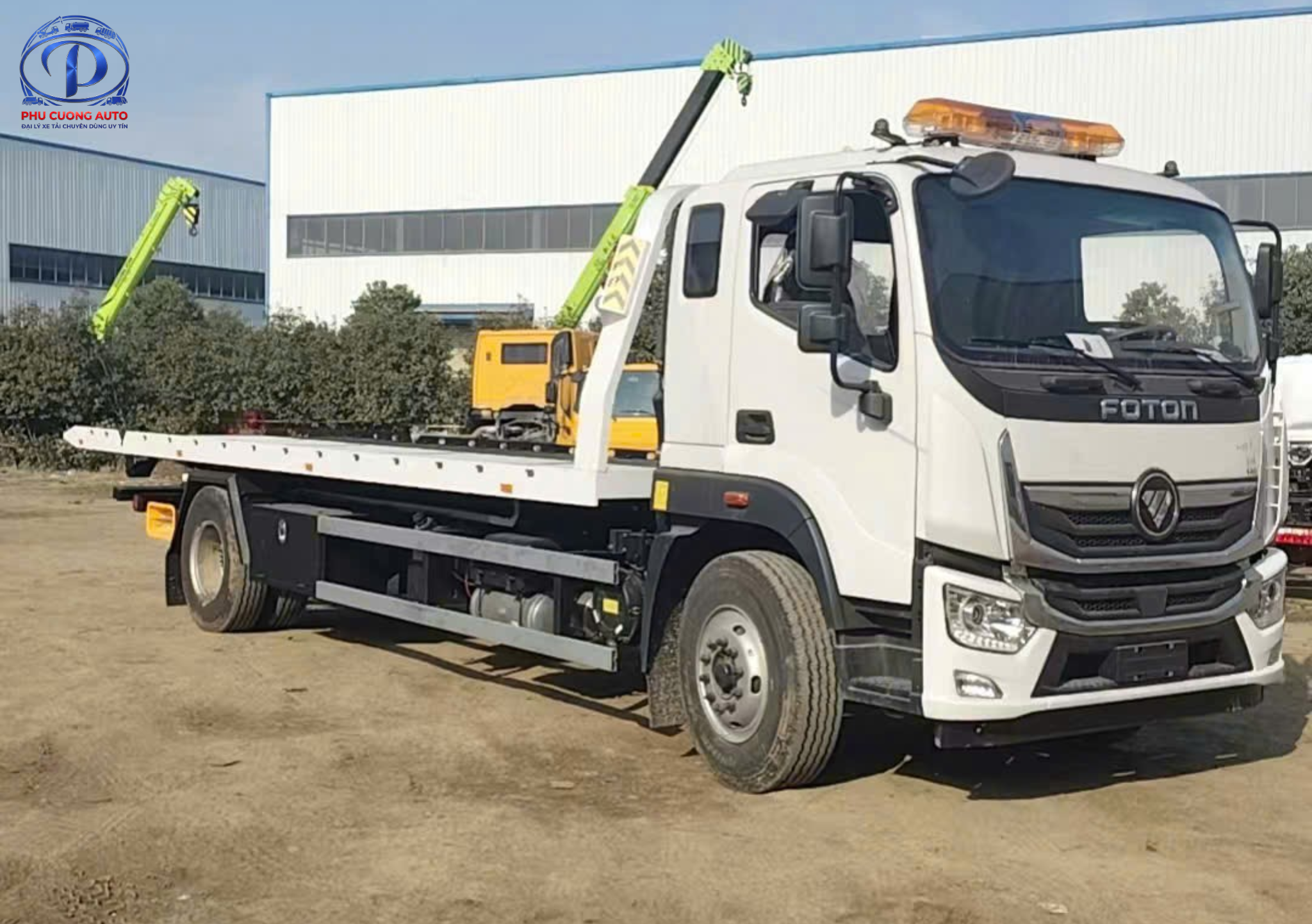 xe cứu hộ 2 chức năng Foton 