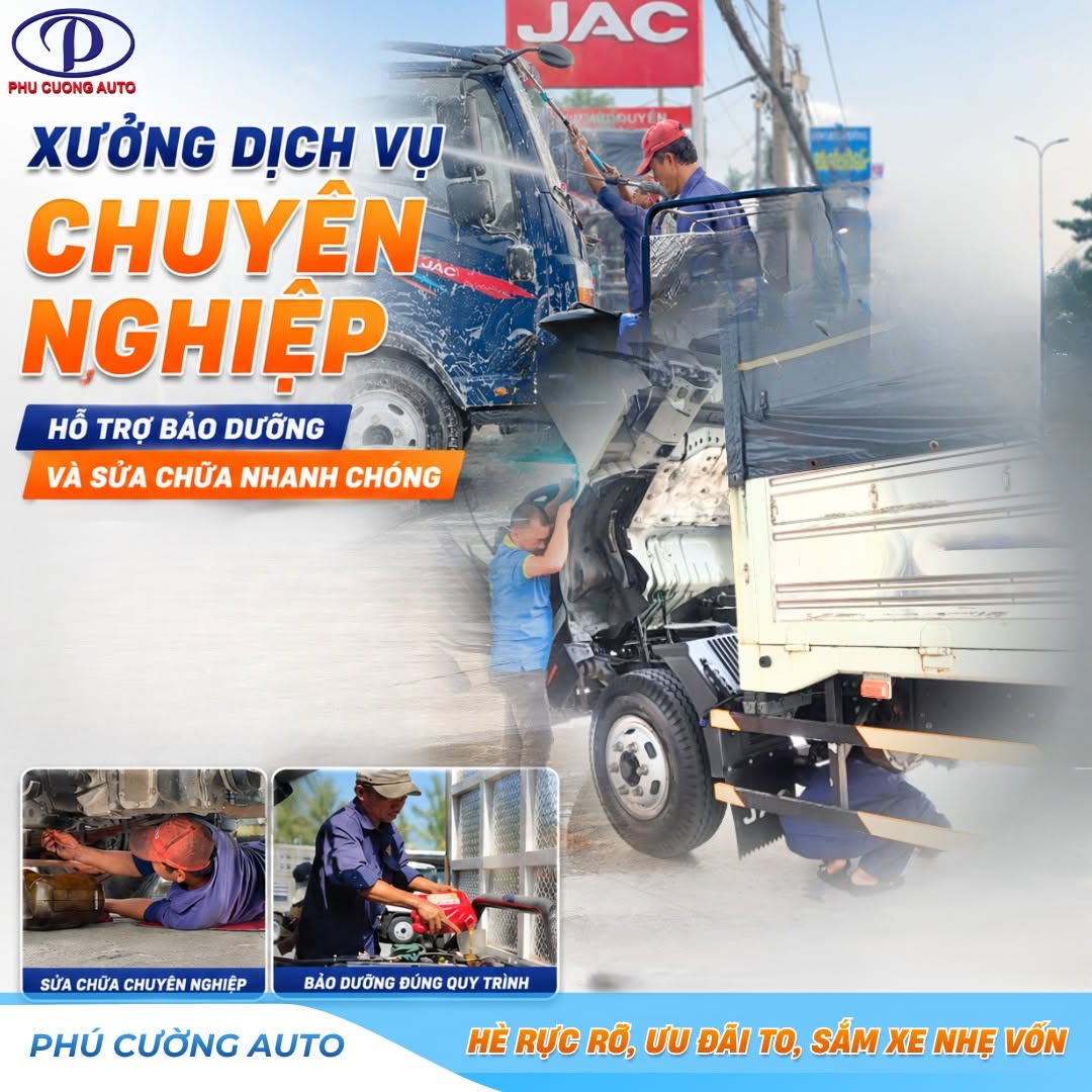 xưởng dịch vụ ô tô phú cường 