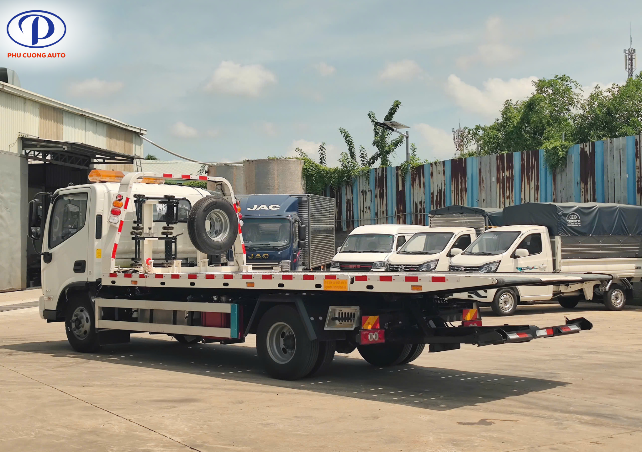 chức năng xe cứu hộ 2 chức năng foton aumark