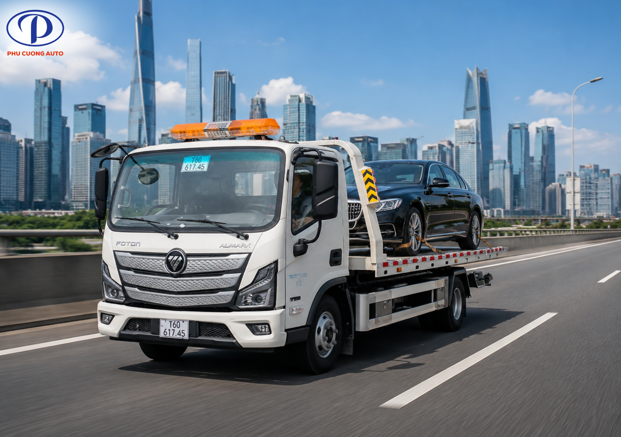 công năng xe cứu hộ 2 chức năng