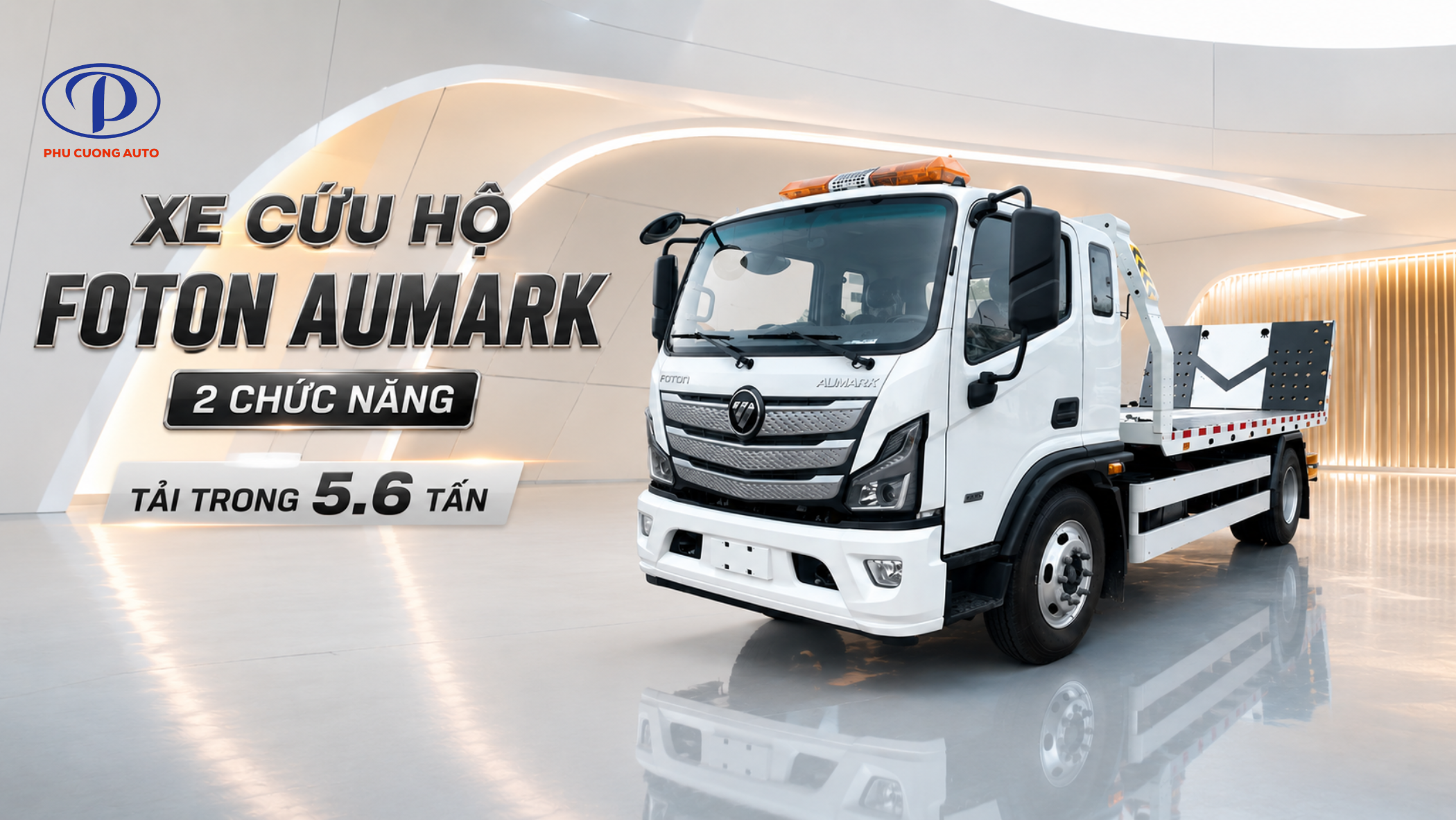 xe cứu hộ 2 chức năng 5.6 tấn 