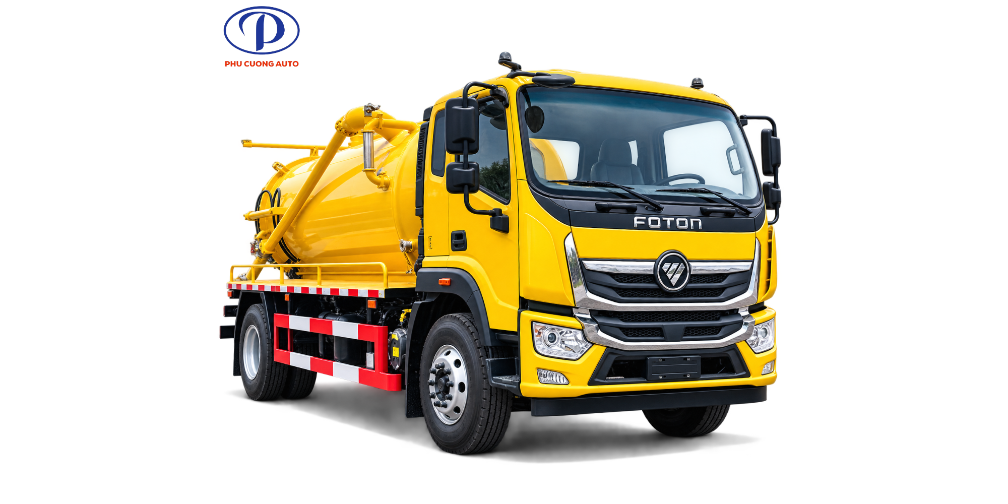 XE BỒN HÚT CHẤT THẢI FOTON 9 KHỐI NHẬP KHẨU