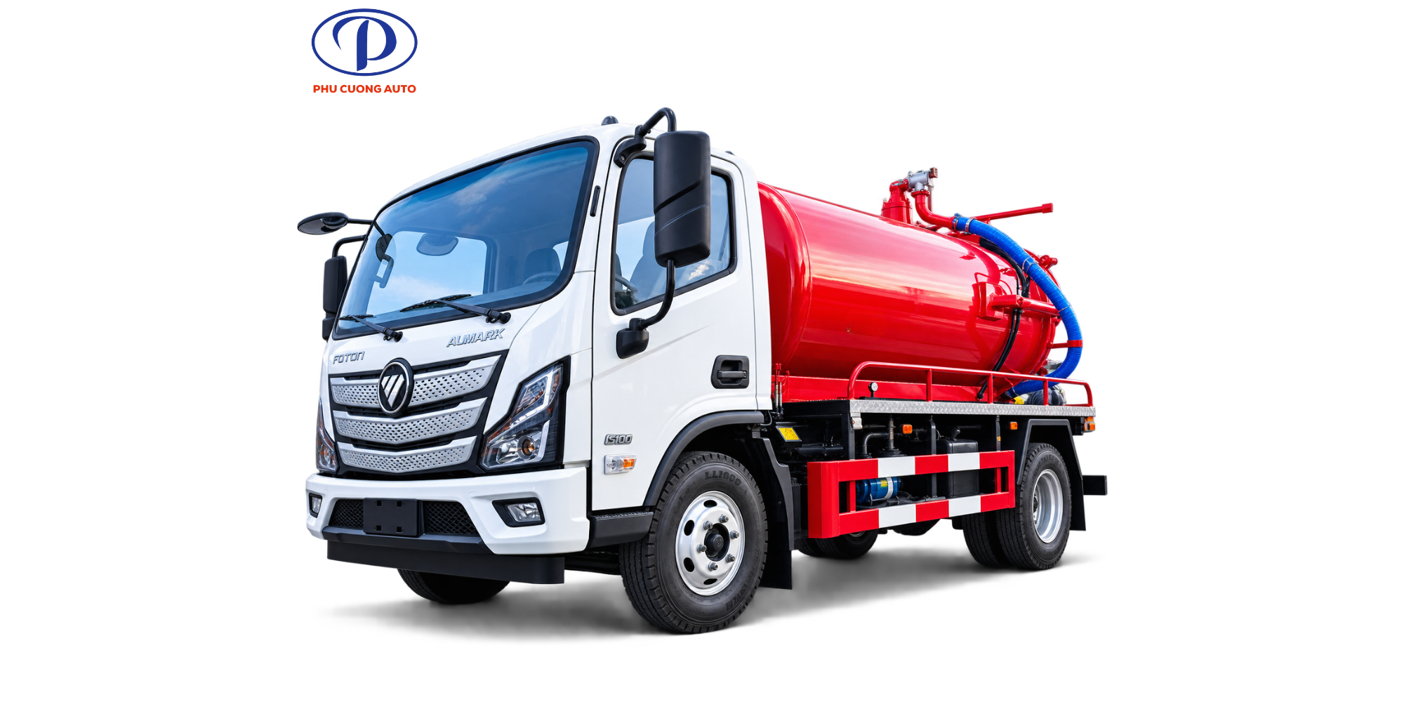 XE BỒN HÚT CHẤT THẢI FOTON 7 KHỐI NHẬP KHẨU