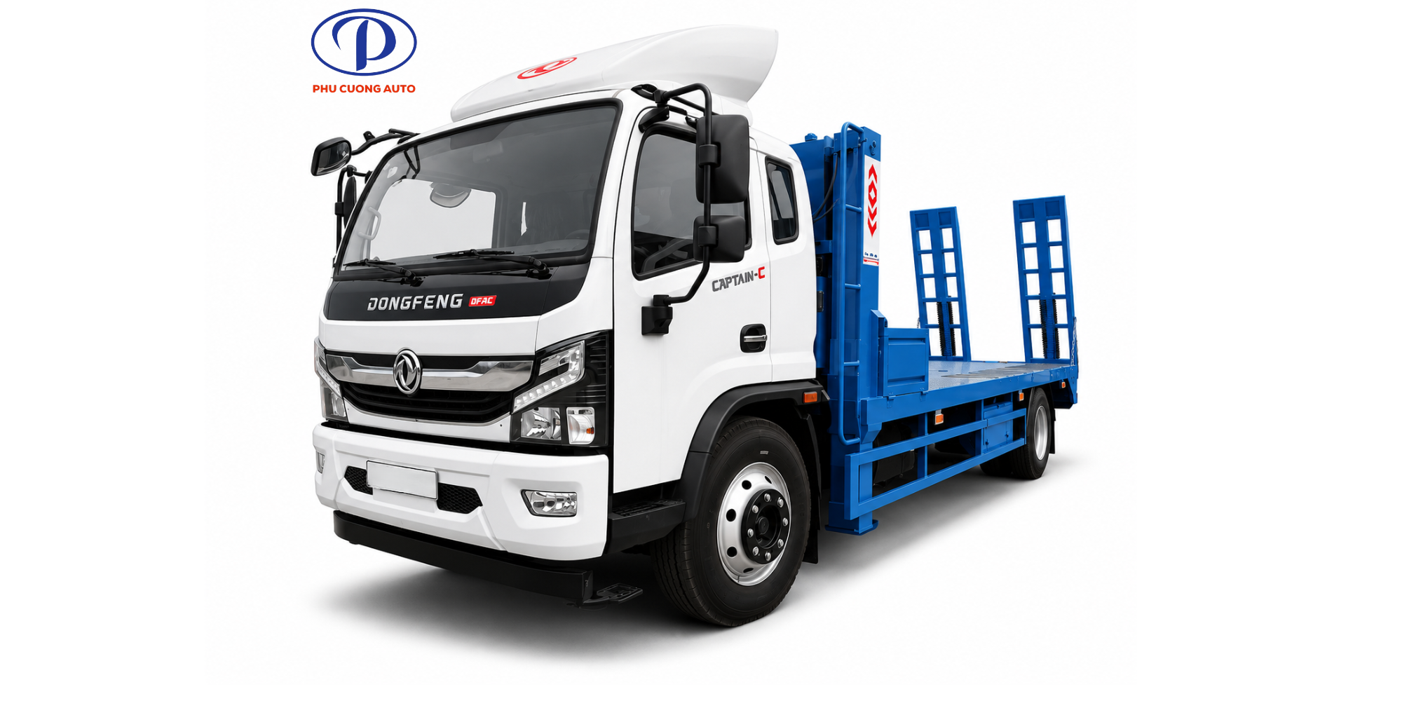 DONGFENG CAPTAIN C NÂNG ĐẦU CHỞ MÁY CÔNG TRÌNH