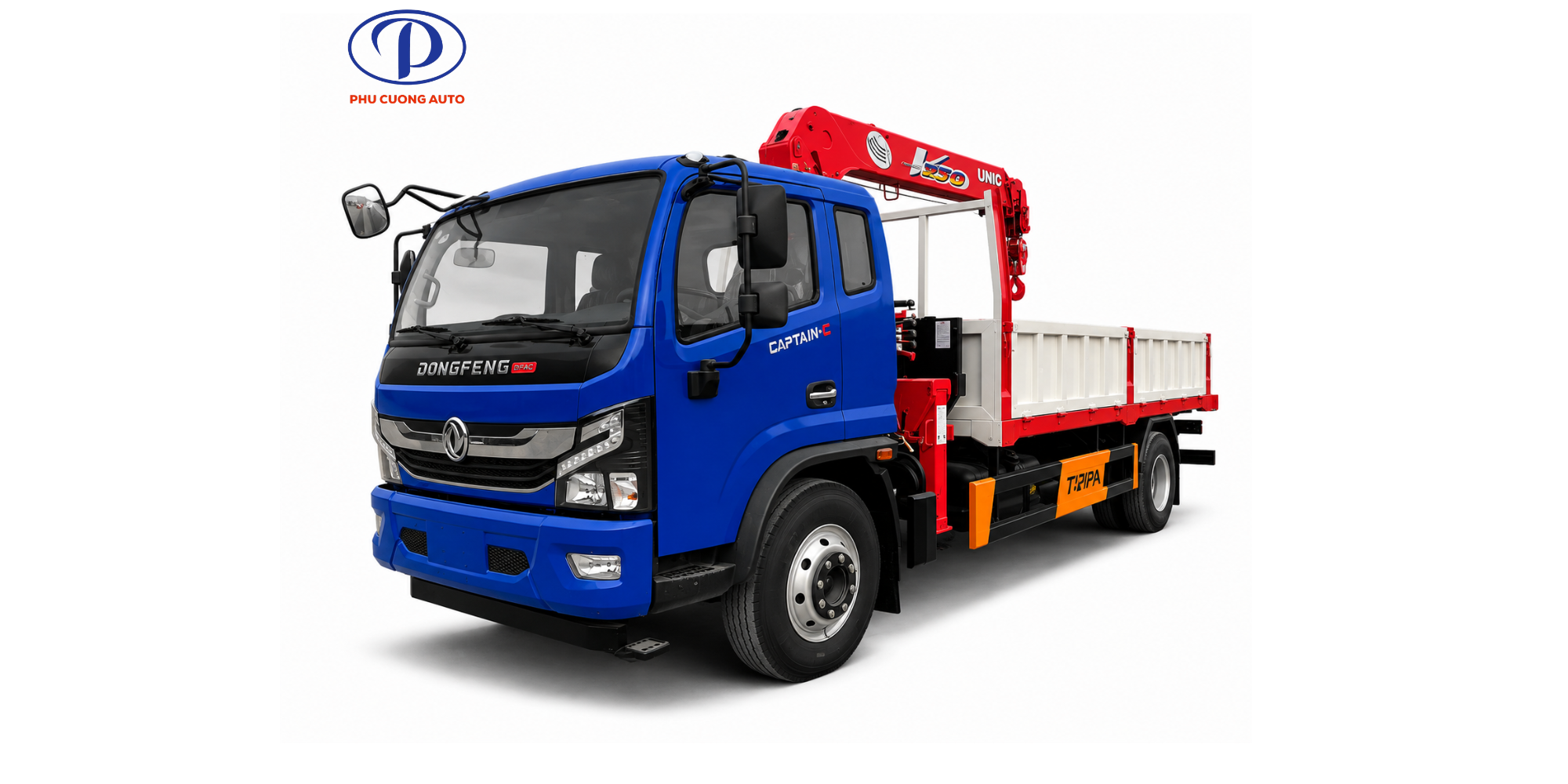 XE CẨU TỰ HÀNH DONGFENG CAPTAIN C – CẨU UNIC 3 TẤN