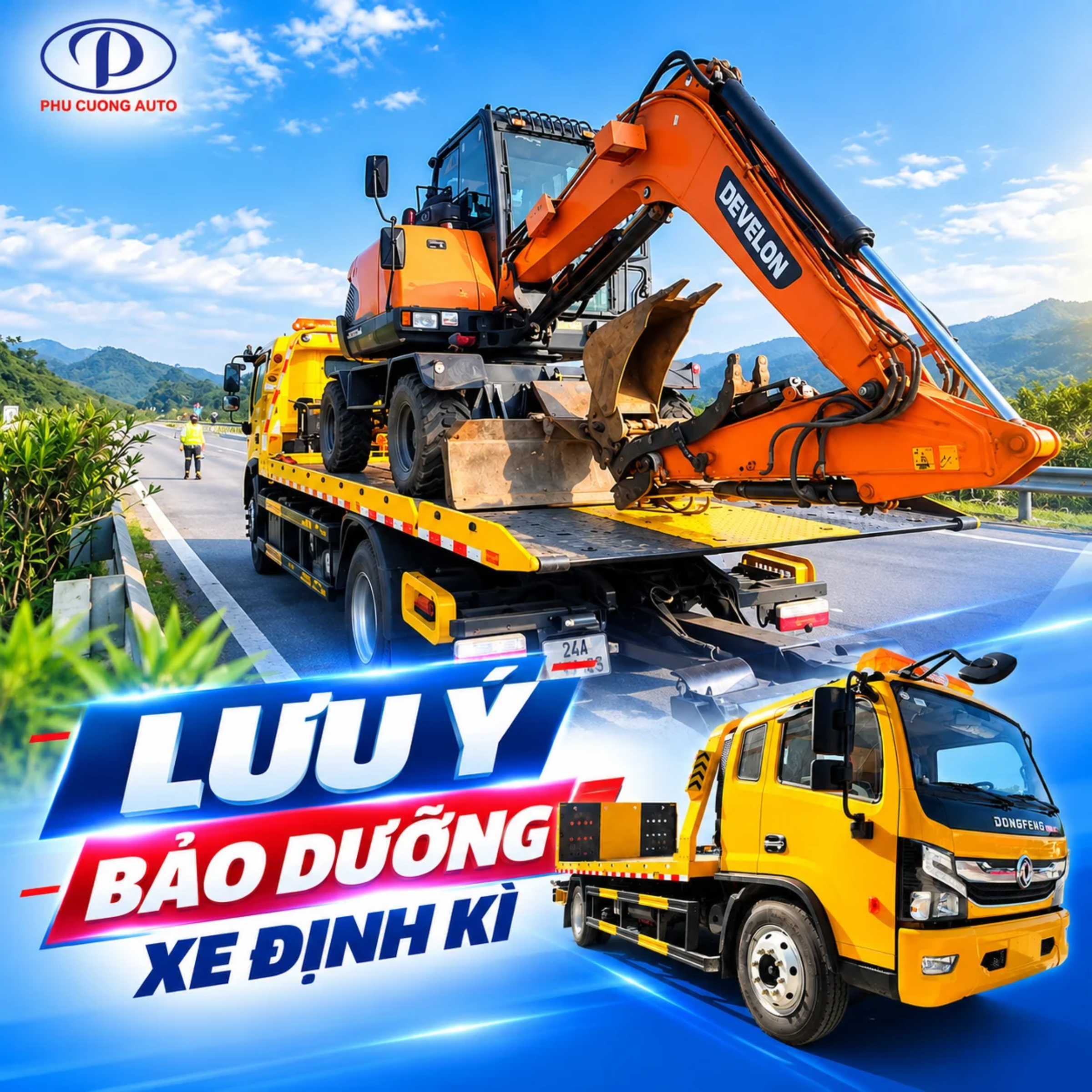bảo dưỡng xe cứu hộ dongfeng d8 2 chức năng định kì