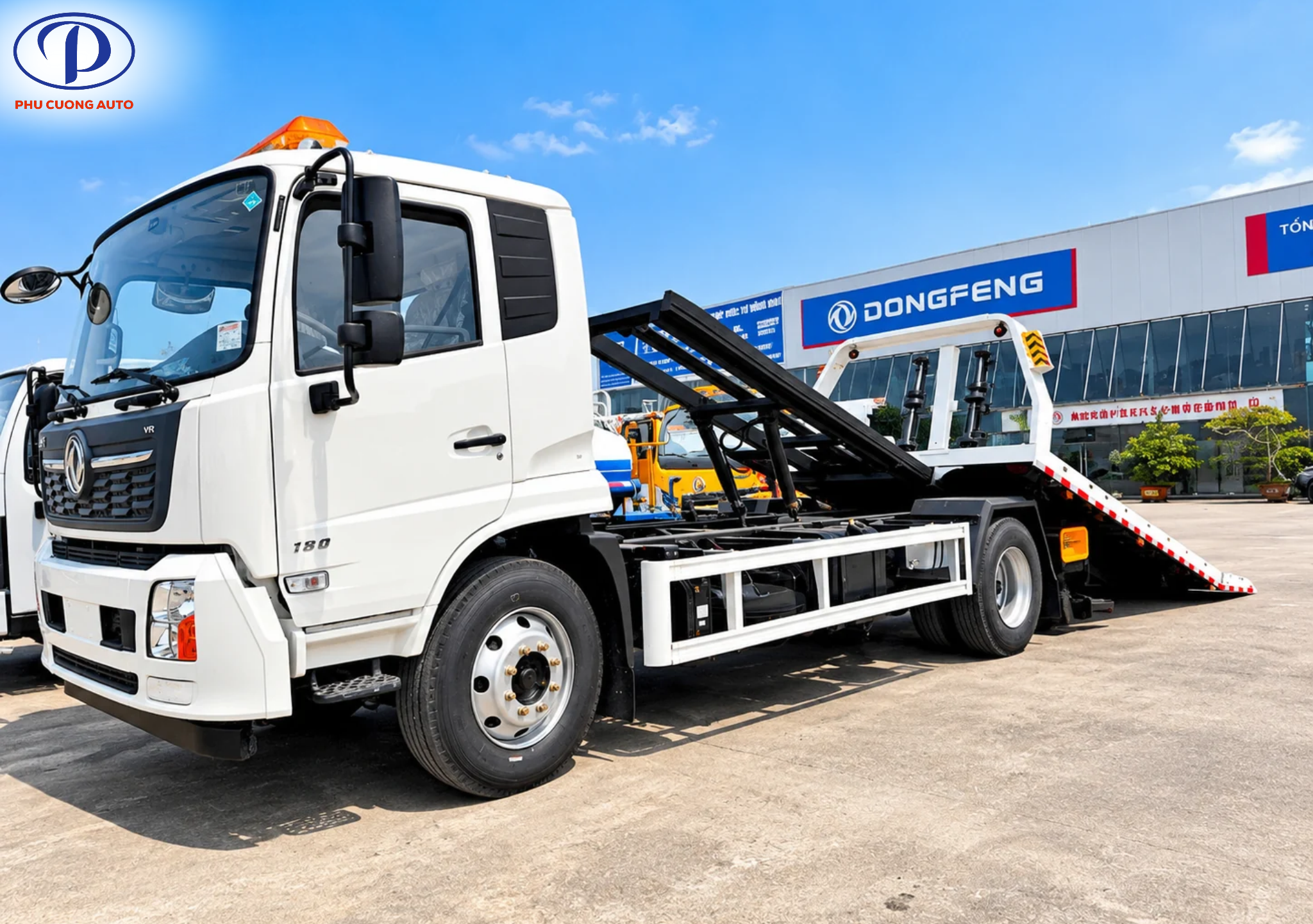 kích thước sàn xe cứu hộ 2 chức năng dongfeng b180