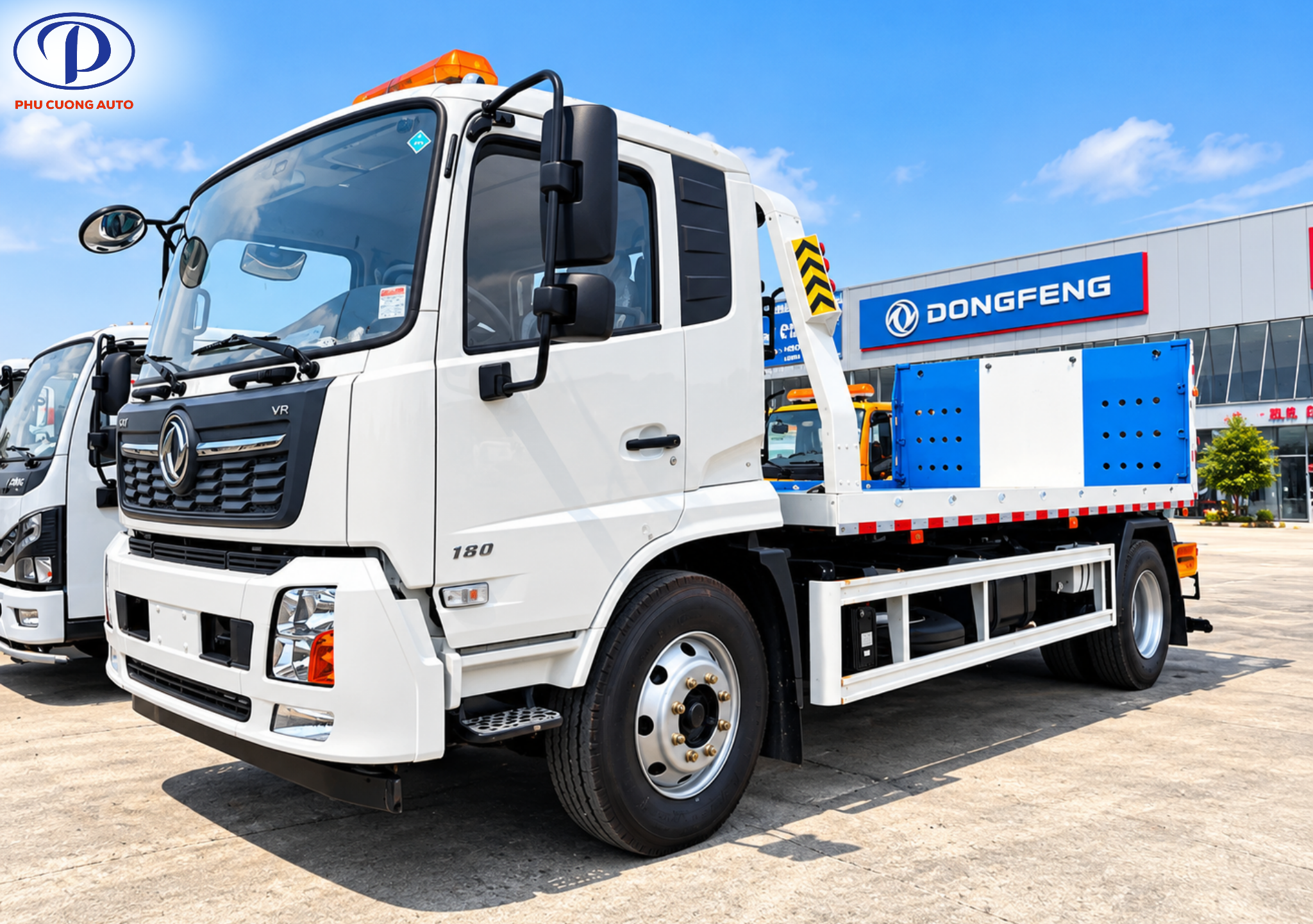 xe cứu hộ 2 chức năng dongfeng b180 nhập khẩu