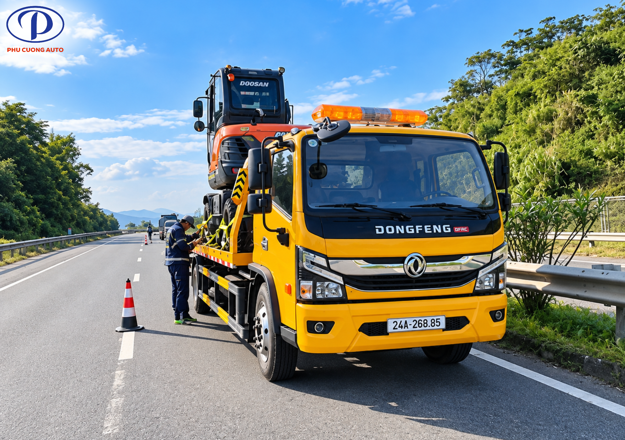 giá thành xe cứu hộ 2 chức năng dongfeng d8