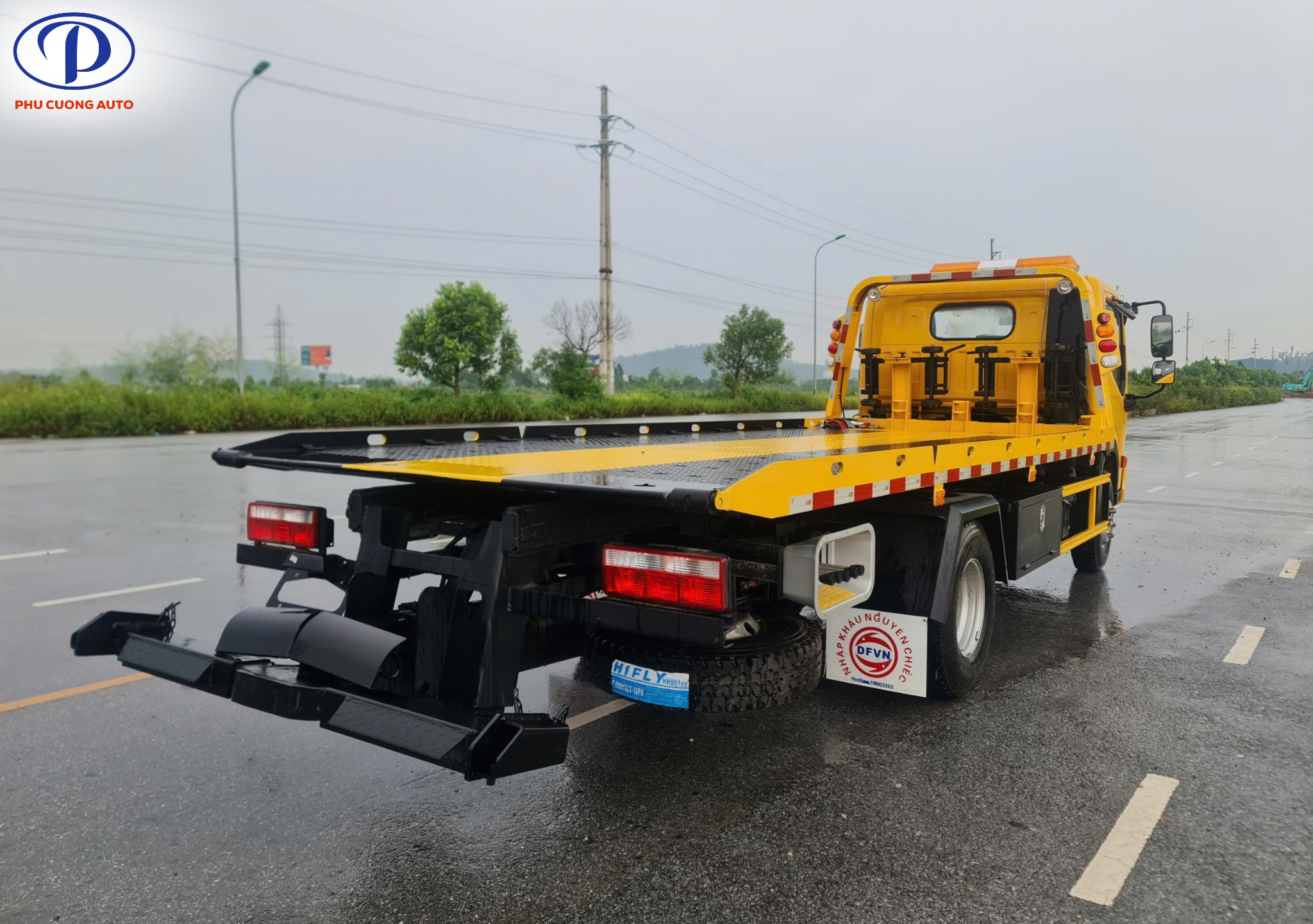 kích thước xe cứu hộ 2 chức năng dongfeng d6