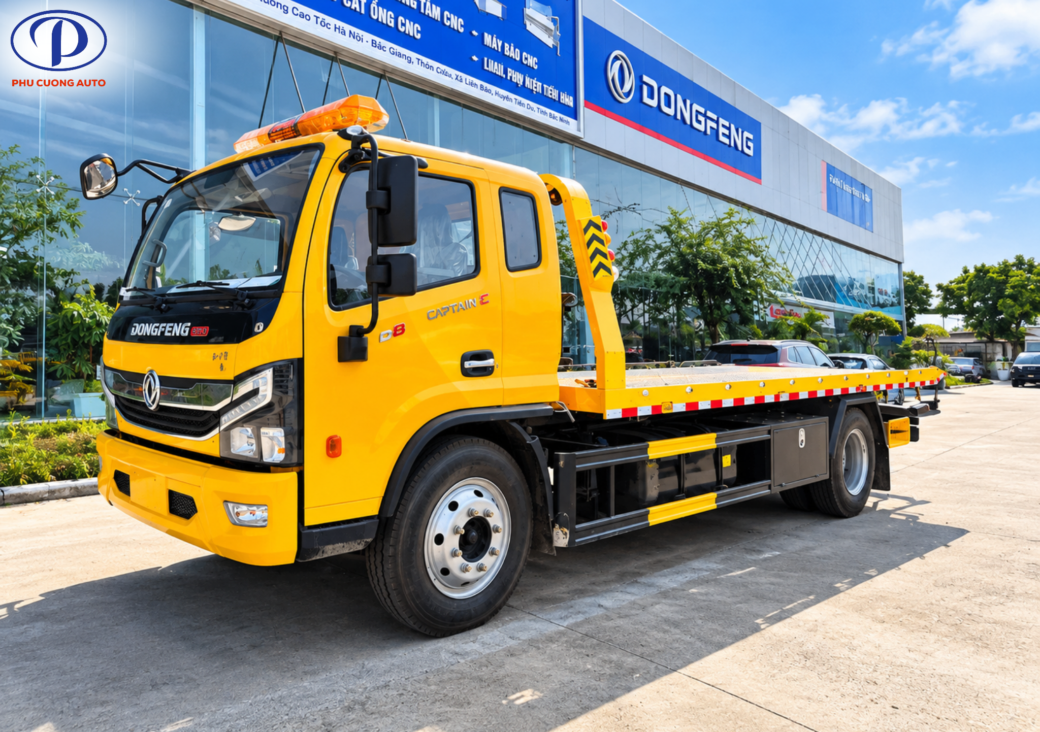 xe cứu hộ 2 chức năng dongfeng d8 nhập khẩu