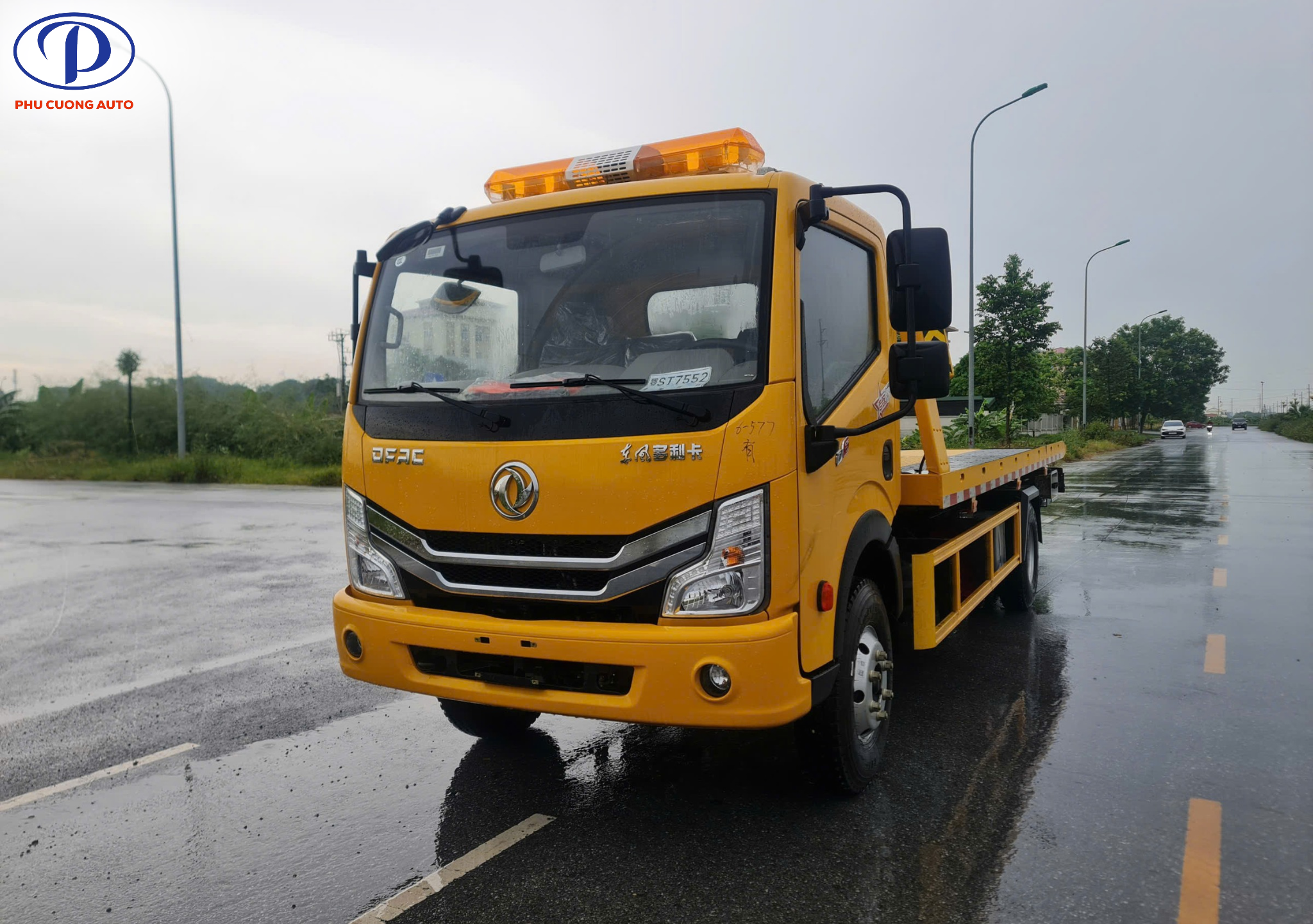 thiết kế xe cứu hộ 2 chức năng dongfeng d6