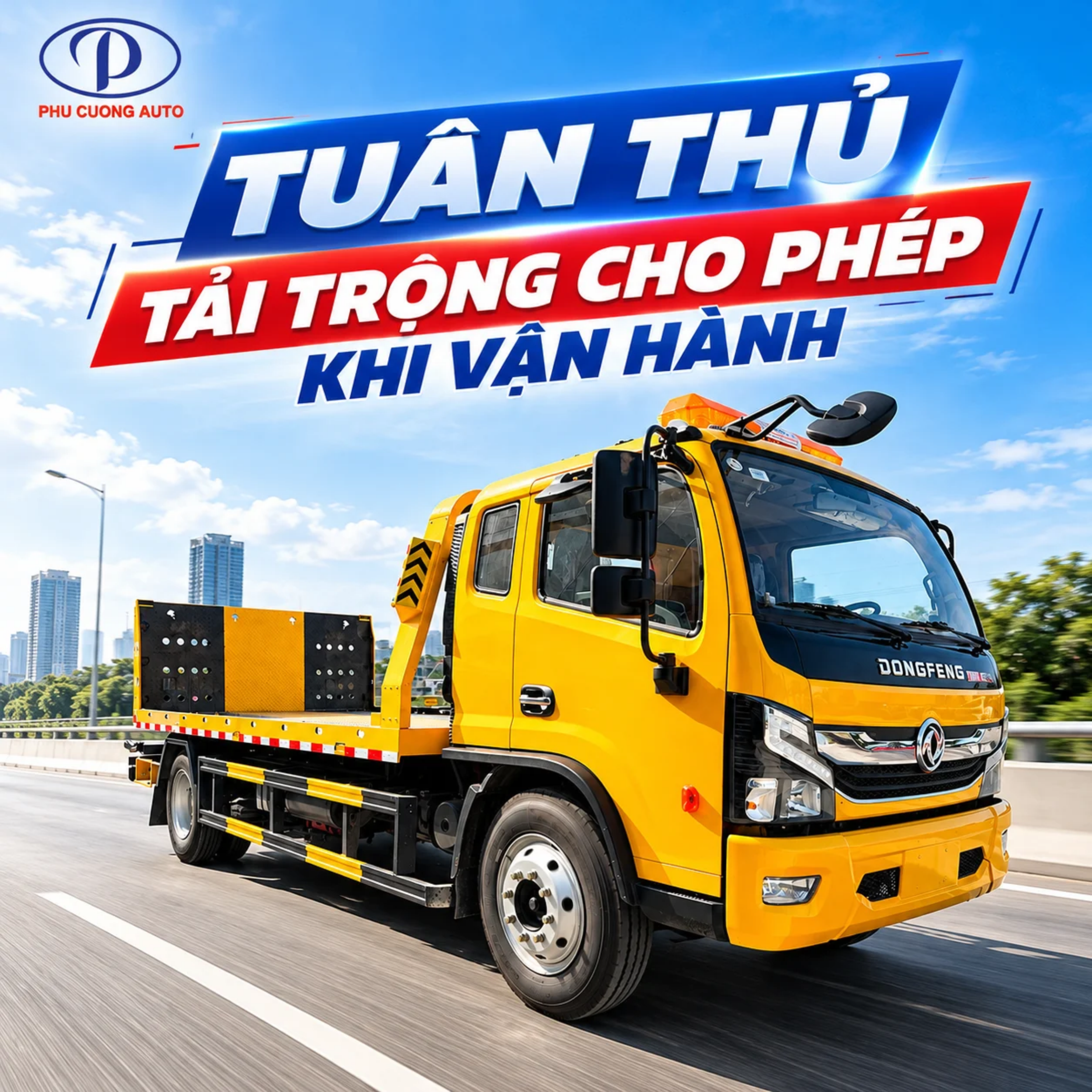 tải trọng khi vận hành xe cứu hộ 2 chức năng dongfeng d8