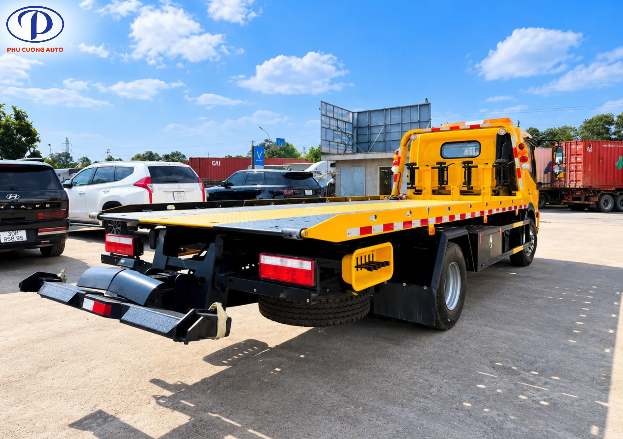 giá xe cứu hộ 2 chức năng dongfeng d6